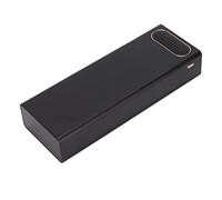 Tixiyu Kit de Boîtier de Banque d'alimentation à Charge Rapide 22,5 W avec écran LCD Intelligent pour Plusieurs Appareils Chargeant pour Les Modèles de Téléphones Mobiles Matériau ABS (Noir)