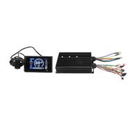 Tixiyu Kit de Contrôleur de Moteur sans Balais 80A 60V 72V 2000W 3000W 5000W Conversion étanche avec écran LCD S966 Accélérateur de Réglage de Vitesse 20X pour Moteur sans Balais Polyvalent