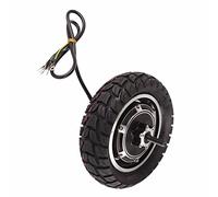 Tixiyu Kit de Conversion de Motos électriques 10", Moteur D'entraînement de Roue 1500 W avec Couple élevé pour Scooter, étanche IP54