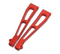 Tixiyu Le Bras Oscillant Supérieur Avant de Voiture RC en Alliage D'aluminium Améliore la stabilité pour Camion JLB 1/10, 2 Accessoires RC, Installation Facile, pour la Série Big Truck (Rouge)