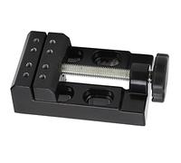 Tixiyu Mini étau D'établi Compact et Pratique, Pince de Table à Ouverture de Mâchoire pour Bricolage, Fabrication de Bijoux, Petits Outils D'artisanat Gris
