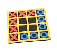 Tixiyu Mini Jeu éducatif Portable Tictactoe pour Un Temps de Jeu Agréable, Favorise la Communication Interpersonnelle - Matériau EVA - Cadeau Parfait