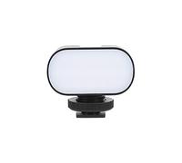 Tixiyu Mini Lumière de Remplissage LED RVB Portable pour Créer des Atmosphères pour Le Tournage de Streaming en Direct Vlogging Noir