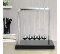 Tixiyu Pendule Boule de Décoration de Bureau, Boule Pivotante, Ornement pour la Maison, Le Bureau, Cadeau approprié pour l'anniversaire d'un Enfant ou d'un Ami, Bois Massif + Fil de Pêche + en Acier