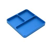 Tixiyu Plateau à Vis en Alliage D'aluminium Modèle RC CNC, Outil de Maintenance Multifonctionnel pour Vis de Voiture RC, Tampon Magnétique pour L'entretien des Véhicules Télécommandés, Avions, (Bleu)