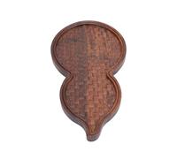 Tixiyu Plateau de Théière Chinois, Plateau de Service de thé en Forme de Gourde Artistique pour Une Vie Zen Moderne