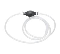 Tixiyu Pompe à Siphon, Outil de Transfert de Liquide Manuel Efficace pour le Transfert de Gaz D'urgence, Jeu de Colliers de Serrage en PVC pour Mazout, Eau et Gaz