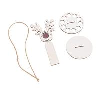 Tixiyu Porte-monnaie de Noël en Bois, Boîte Surprise pour la Maison, le Bureau, Décorations de Fête de Noël (Tapez 3)
