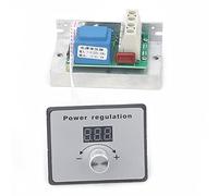 Tixiyu Régulateur de tension Module régulateur haute puissance pour 10 000 W 220 V 80 A, réglage du bouton de potentiomètre, pour commande à puce unique