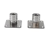 Tixiyu Support de canon à mousse en acier inoxydable facile à installer pour une organisation soignée du garage, compatible avec la plupart des canons à mousse de 6,35 mm
