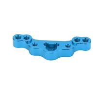 Tixiyu Support de Code de Fixation de Biellette Supérieure Avant en Métal, Durable et raffiné pour Voiture LOSI Mini-t 2.0 1/18 RC en Alliage D'aluminium 1,3x0,4x0,2 Pouces (Bleu)