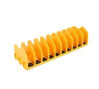 Tixiyu Support de Rangement de Pinces, Support de Coupe Extensible Efficace, Organisateur D'outils Antidérapant pour Tiroir en Jaune