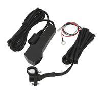 Tixiyu Télécommande de treuil manuel durable 12 V pour VTT UTV Métal Noir 1 pièce