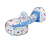 Tixiyu Tentes de Jeu pour Enfants Maisons de Jeux Pop-up Durables avec Cerceaux de Basket-Ball pour Une Utilisation Intérieure et Extérieure pour Filles, Garçons, Bébés, Tout-Petits 106,3 X 47,2 X