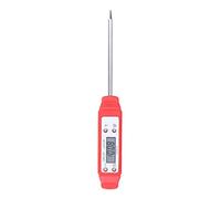 Tixiyu Thermomètre de Poche Numérique à Calibrage Automatique, Contrôle Précis de la Température, Thermomètre électronique pour Aliments pour la Cuisson (Rouge)