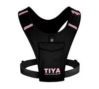TIYA Support de téléphone pour course à pied, pochette étanche pour smartphone, zéro rebond, lumière vive, ultra léger et réfléchissant, accessoires de course essentiels réglables pour homme et femme,