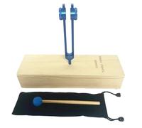 tiyao Coloring de Guérison Forks Forks Chakra Fretboard Set Planets 141.27 Tuning Forks