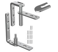tiyao Hinges de Porte de Café Swinging Porte Hardware Saloon Hinges de Porte de Salon pour Swing & Cafe/Bar Porte pour la Porte Swing à Charrets