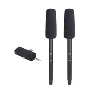 tiyao Interview sans Microphone Microphone pour L'Amortissement du Bruit pour la Caméra SLR Dédiée Aux Journalistes (1 à 2)