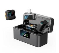 tiyao Microphone Cravate sans pour iOS/Android/PC, Prise de Son Omnidirectionnelle à 360°, Réduction Intelligente du Bruit, Interface Type-C Plug-and-Play.