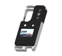 tiyao Mini Caméra Porte-Clés HD 2K avec Éclairage Extérieur, Caméscope de Sport 1080P, Caméra Étanche pour Moto, Enregistreur Vidéo