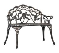 Tiydary Fauteuil Relax,Chaise de Massage Assis amma Banc de bistrot 100 cm Bronze Aluminium coulé