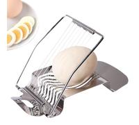 tiyiyok 1 Pièces Coupe Oeuf, Coupe Œufs en Acier Inoxydable, Utilisé pour Couper Uniformément les Aliments Mous Tels Que les Œufs Durs, les Pommes de Terre Dures, les Kiwis, les Bananes, les Tomates