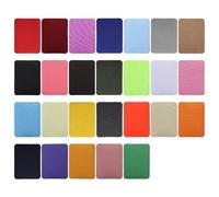 tiyiyok 26 Pcs Patchs Thermocollants, 26 Couleurs Ecusson Thermocollant, Patch Bricolage de Correction Multicolore, Réparation de Trous et Décoration DIY, pour Jeans et Vêtements (12,5 x 9,5 cm)