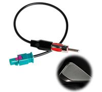 tiyiyok Adaptateur Antenne Autoradio, Raccord Radio Voiture, Amplificateur Antenne Autoradio Universel, pour Prise Connecteur Câble, Voiture Stéréo Audio HD, Lecteur Multimédia CD