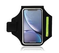 tiyiyok Brassard Telephone Sport, Porte Telephone Course a Pied, Brassard de Téléphone de Sport pour 6,7 Pouces Et Moins, Adapté Au Jogging, Au Cyclisme Et à la Randonnée, 1 Pièce en Noir
