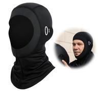 tiyiyok Cagoule Moto Ete, Cagoule de Vélo, Adapté Aux Hommes Et Aux Femmes, Cet Accessoire Est Idéal pour Les Activités Sportives en Plein Air, Le Cyclisme, la Moto Ainsi Que Le Vélo Noir