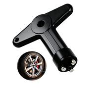 tiyiyok Lot de 1 cache-moyeux antivol, clé antivol pour enjoliveurs, clés de jantes, compatible avec Renault Clio Espace Kangoo Megane Opel 7700422600