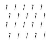 Tizuqe 20Pcs Baits Stings Boilies Pin Spikes Fishing Tackle Maggots Corn Hair Carps Feeder Metal Fishing Hook Metal