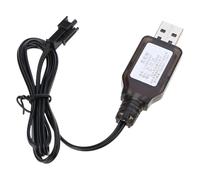 Tizuqe 60 Cm Haute Efficacité 6 V 2 Broches Lithium pour Jouet Électrique Robot Voiture Télécommandée À Courant Constant Chargeur De Batterie Lithium