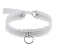 Tizuqe Edgy Lace and Chain Choker Necklace Adjustable Accessory for Modern Outfits Luxury Gothic Punk Style Choker Necklace