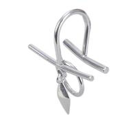 Tizuqe Faux anneau à lèvres en acier inoxydable, manchette non percée, avec pendentif en zircon, bijoux pour femmes et hommes, d ' anniversaire, manchette pour femmes, bijoux non percés