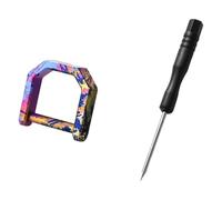 Tizuqe Mousqueton Porte-clés avec Petit Tournevis pour Camping en Plein air randonnée durabilité résistant à la Accessoire Crochet réglable