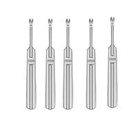 Tizuqe Outil de Coupe de Bordure, Artisanat de biseautage de Coupe-Bordure en Cuir en Acier Inoxydable, Outils de Coupe de Bordure, Ensemble de Coupe-Bordure d ' estampage de Machine