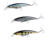 Tizuqe Styles colorés Top attracteur Corps Lisse Impression Professionnelle appâts durs Impression Lumineuse Dispositif de pêche Transport Facile leurres de pêche résistants Vent