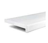 TJ Appui de fenêtre intérieur PVC Blanc 400 mm x 1000 mm/appuis de fenetre ou habillage appui de fenetre pvc/tablette de fenetre interieur ou tablette de fenêtre intérieur