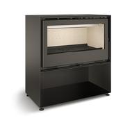 TJ Jucar 100 Poêle à Bois avec bûches 12,5 KW