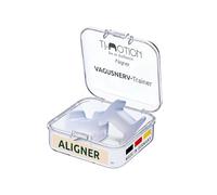 TJ-Motion Aligner 2,5 cm - Relaxation de la mâchoire & activation du nerf vague - Lot de 2 - En silicone médical - Contre les douleurs de la mâchoire, du cou et du dos - Sans BPA, végétalien, sans