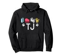 TJ Pet Lover Nom personnalisé pour Chien Sweat à Capuche