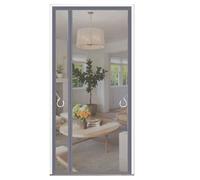 TJDWPRRD Filet de Porte Fermeture Magnétique Robuste Porte D'écran pour Salle à Manger Rideau Maille Mains Libres pour Patio du Balcon Ouverture du Côté Gauche Gauche Réversible,A,0.7x2m