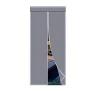 TJDWPRRD Rideau de Porte de Couleur Unie avec Aimants,Porte de Dépistage D'intimité Auto-Scellant pour Porte du Potager Couvertures de Cloison du Couloir de Patio Mains Libres,A,80x220cm