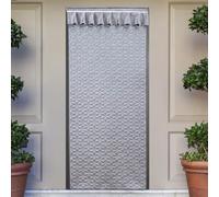 TJDWPRRD Rideau de Porte de Séparation Extérieur Porte Moustiquaire Auto Obturante Rideaux de Porte Isolants pour Cuisine Terrasse Balcon Rideaux de Porte pour Salon d'hiver,A,140x200cm