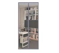 TJDWPRRD Rideau de Porte Isolée Transparente,à Fermeture Automatique Couvercle de Porte Magnétique pour Balcon dans Salle à Manger Ouverture du Côté Gauche Ou Droit Réversible,A,27.56x82.68″