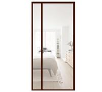 TJDWPRRD Rideau de Porte Transparent et Isolant Porte Moustiquaire Magnétique Mains Libres Cache-Porte pour Cuisine/Terrasse Moustique à Ouverture Double Face Installation Facile,A,140x240cm