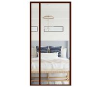 TJDWPRRD Rideaux de Porte Magnétiques Transparents Isolants Thermiques Porte Moustiquaire Robuste pour Chambre Patio Cloison Fermeture Automatique Panneau de Bâche pour Pergola,A,70x200cm