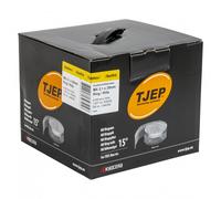TJEP 15° Clous en bobine MX 21/25 Clous rainurés Inoxydables A4 Tête bombée 4M